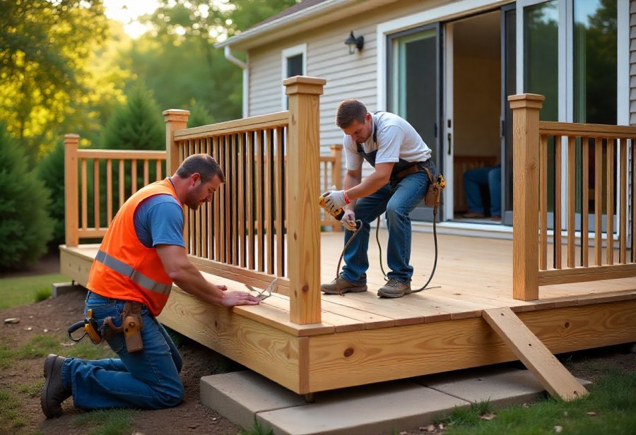Transform Your Outdoor Space with Expert Custom Deck Craftsmanship